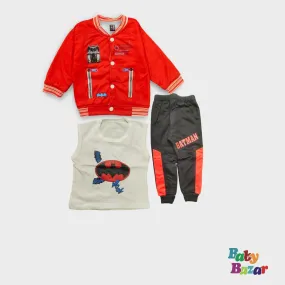 Batman Themed Baby Outfit Set