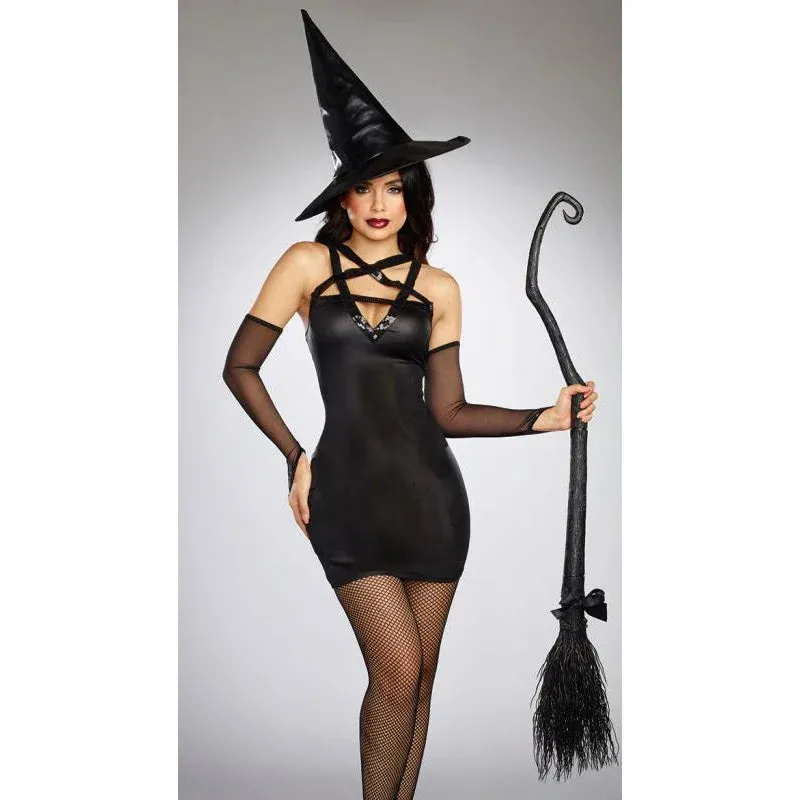 Bewitching Halloween Witch Costume for Halloween & Cosplay Events