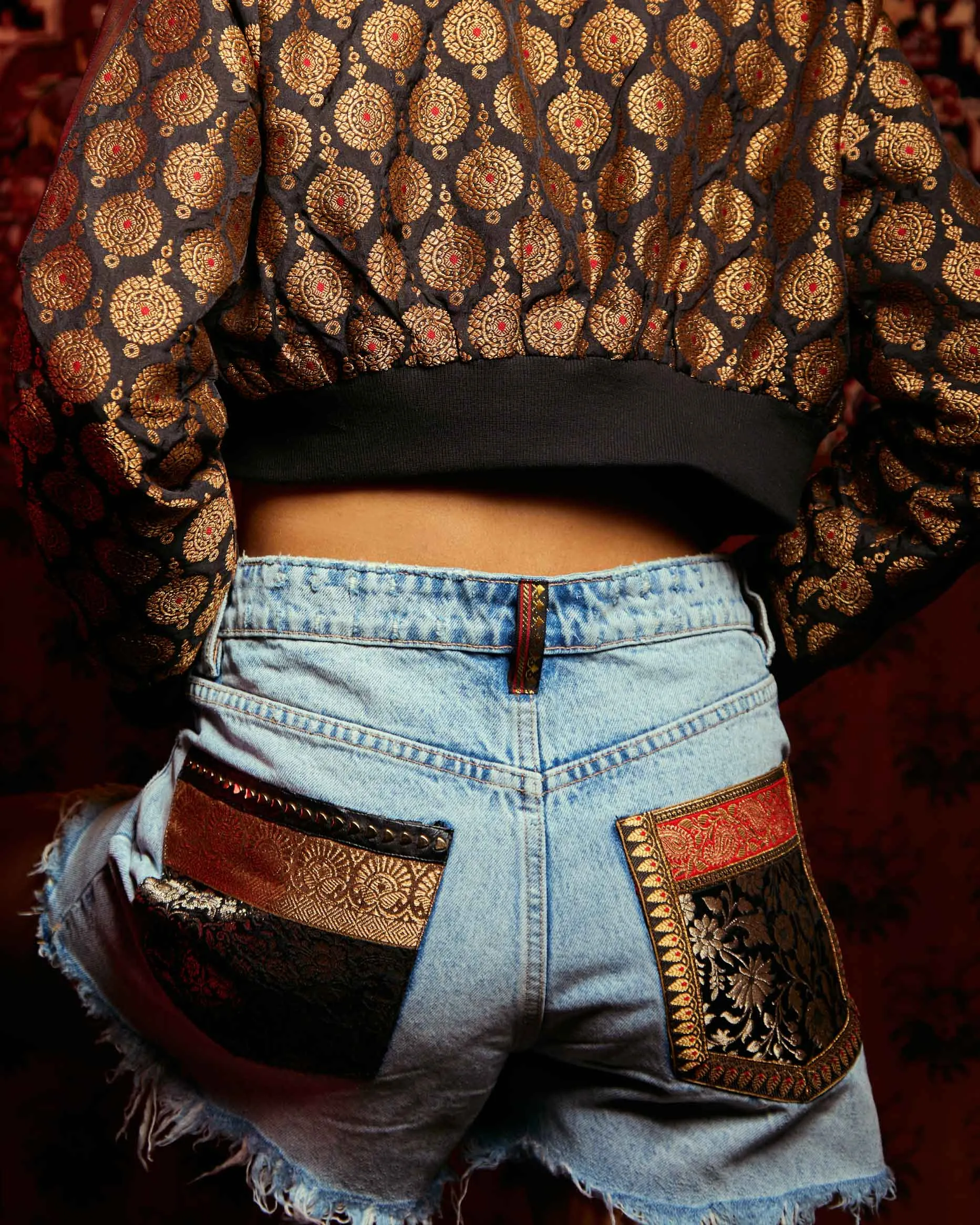 Brocade Shorts