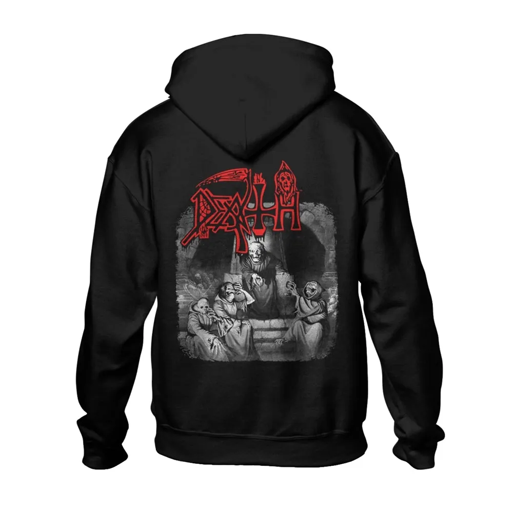 Death Unisex Hooded Top: Scream Bloody Gore (back print)