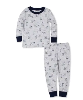 Kissy Kissy Two Piece Puppy Pack Pajama Set