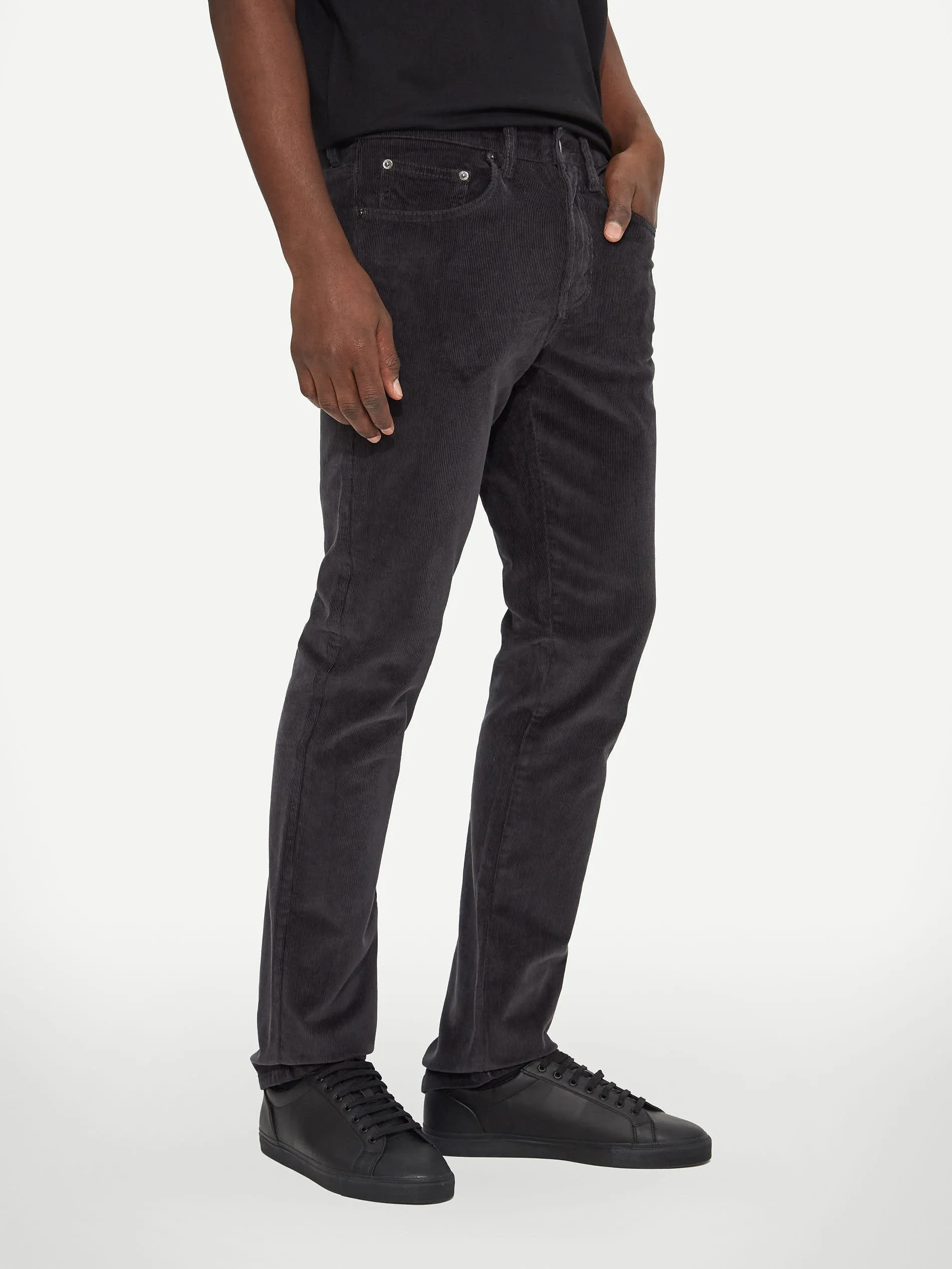 Lois Pants Shadow Stretch Corduroy Brad Slim