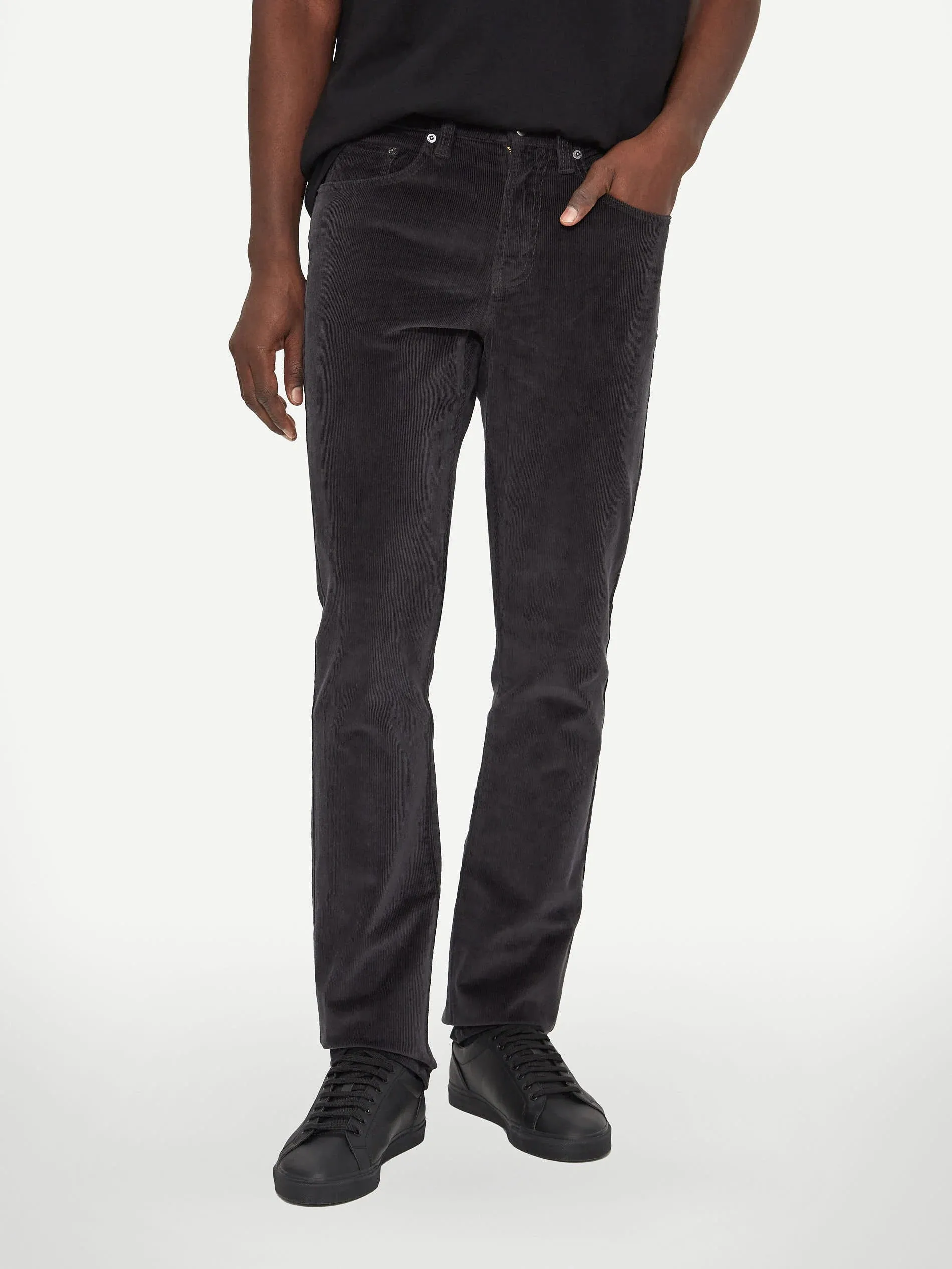 Lois Pants Shadow Stretch Corduroy Brad Slim